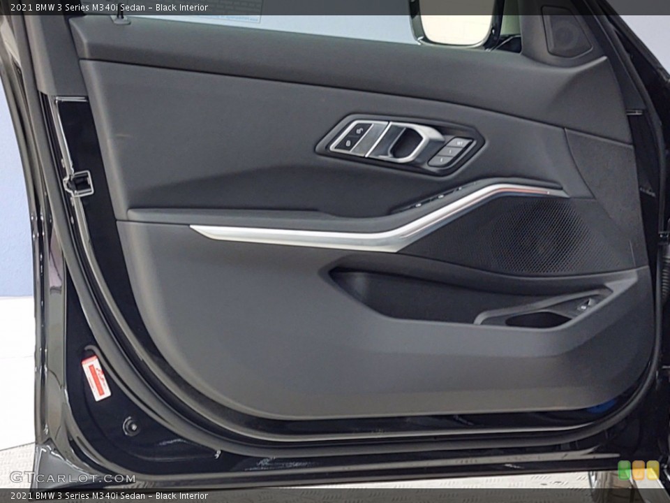 Black Interior Door Panel for the 2021 BMW 3 Series M340i Sedan #141148175