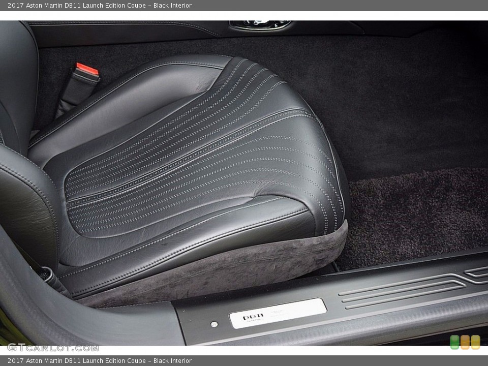 Black 2017 Aston Martin DB11 Interiors