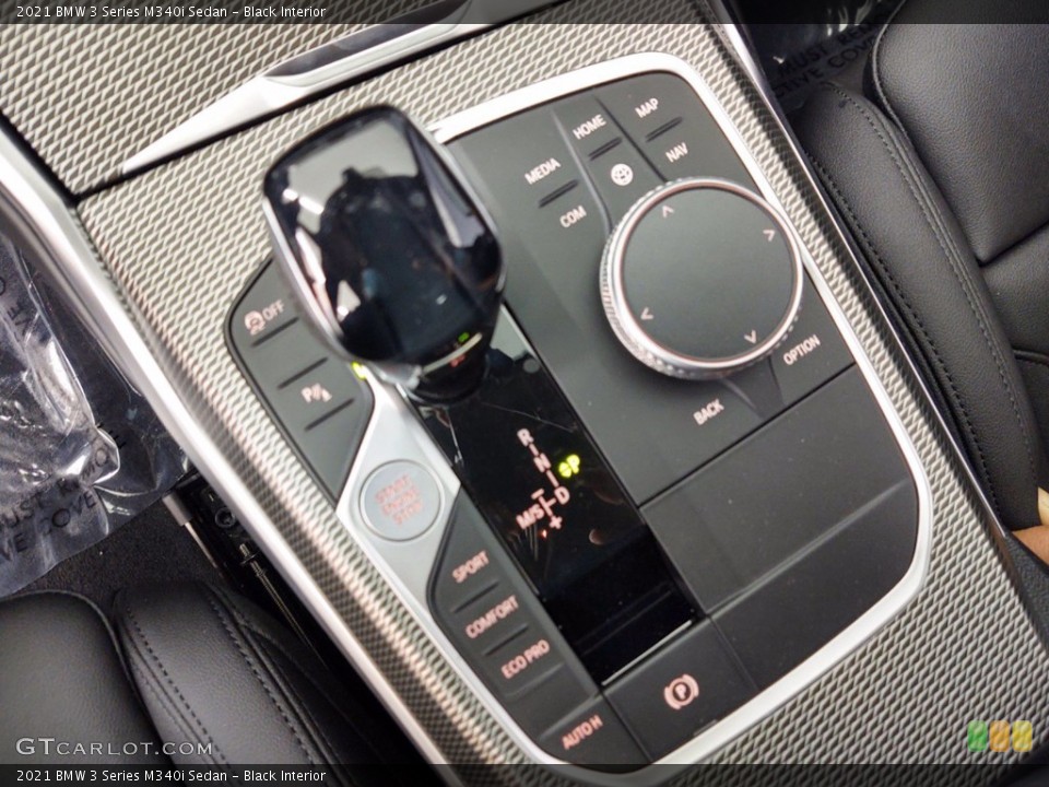 Black Interior Transmission for the 2021 BMW 3 Series M340i Sedan #141148505