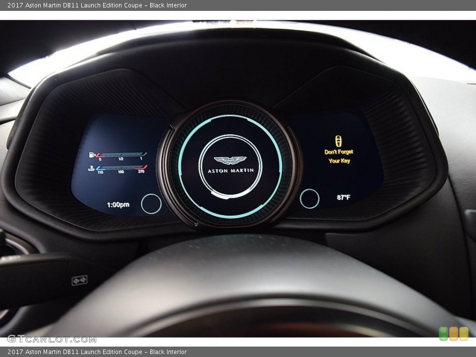 Black Interior Gauges for the 2017 Aston Martin DB11 Launch Edition Coupe #141148928