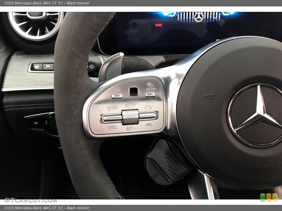 Black Interior Steering Wheel for the 2020 Mercedes-Benz AMG GT 53 #141151586