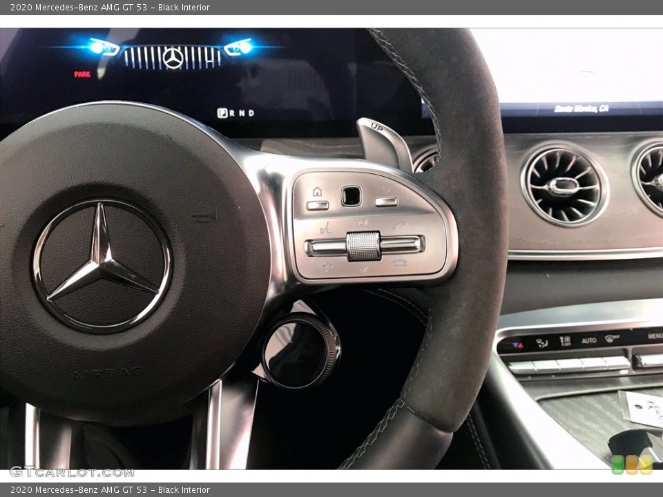 Black Interior Steering Wheel for the 2020 Mercedes-Benz AMG GT 53 #141151637