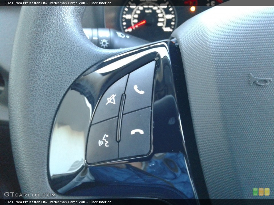 Black Interior Steering Wheel for the 2021 Ram ProMaster City Tradesman Cargo Van #141154635