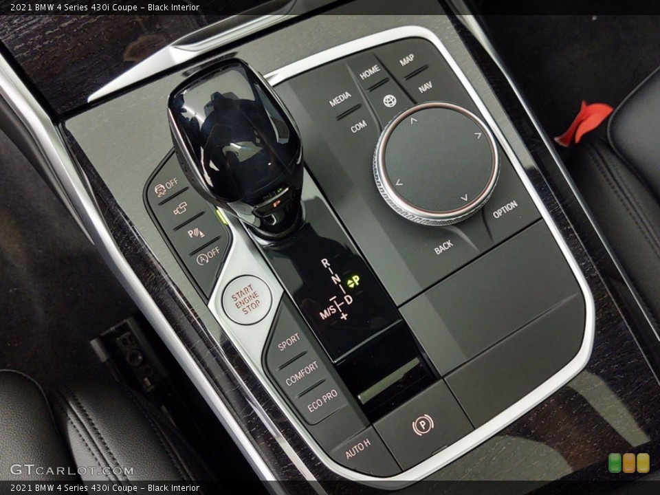 Black Interior Transmission for the 2021 BMW 4 Series 430i Coupe #141156810