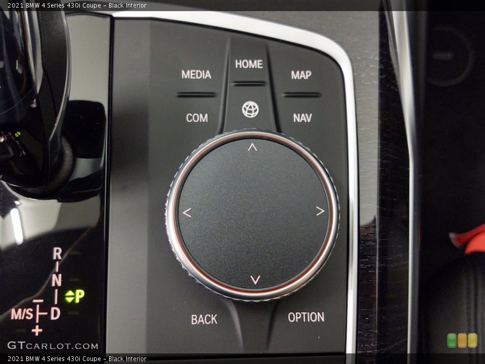 Black Interior Controls for the 2021 BMW 4 Series 430i Coupe #141156852