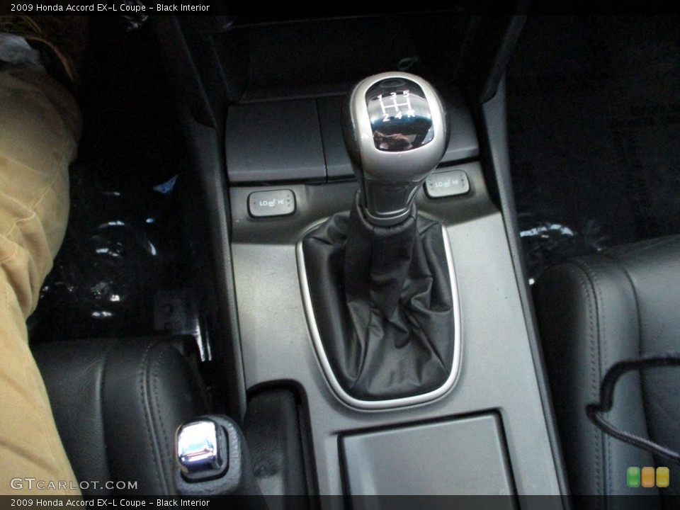 Black Interior Transmission for the 2009 Honda Accord EX-L Coupe #141156897