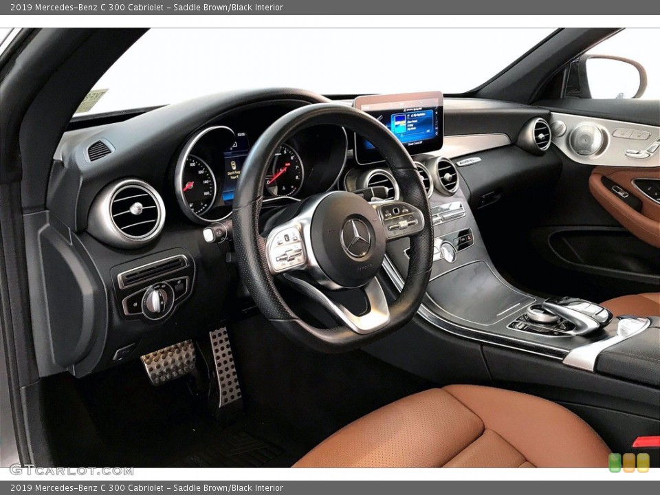 Saddle Brown/Black Interior Photo for the 2019 Mercedes-Benz C 300 Cabriolet #141157176
