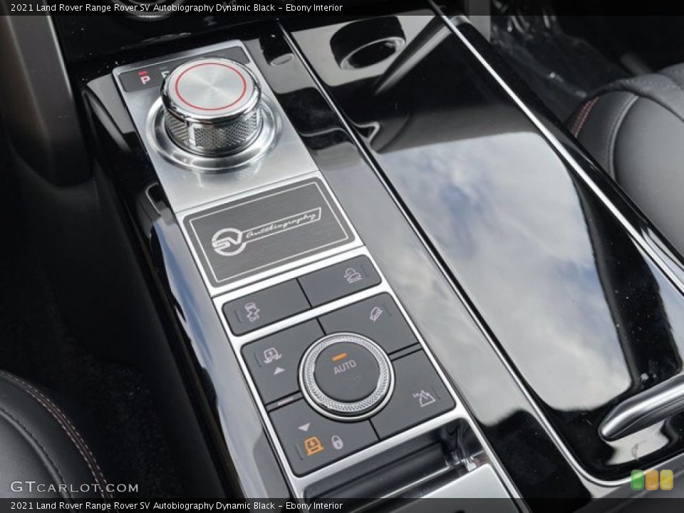 Ebony Interior Controls for the 2021 Land Rover Range Rover SV Autobiography Dynamic Black #141157584