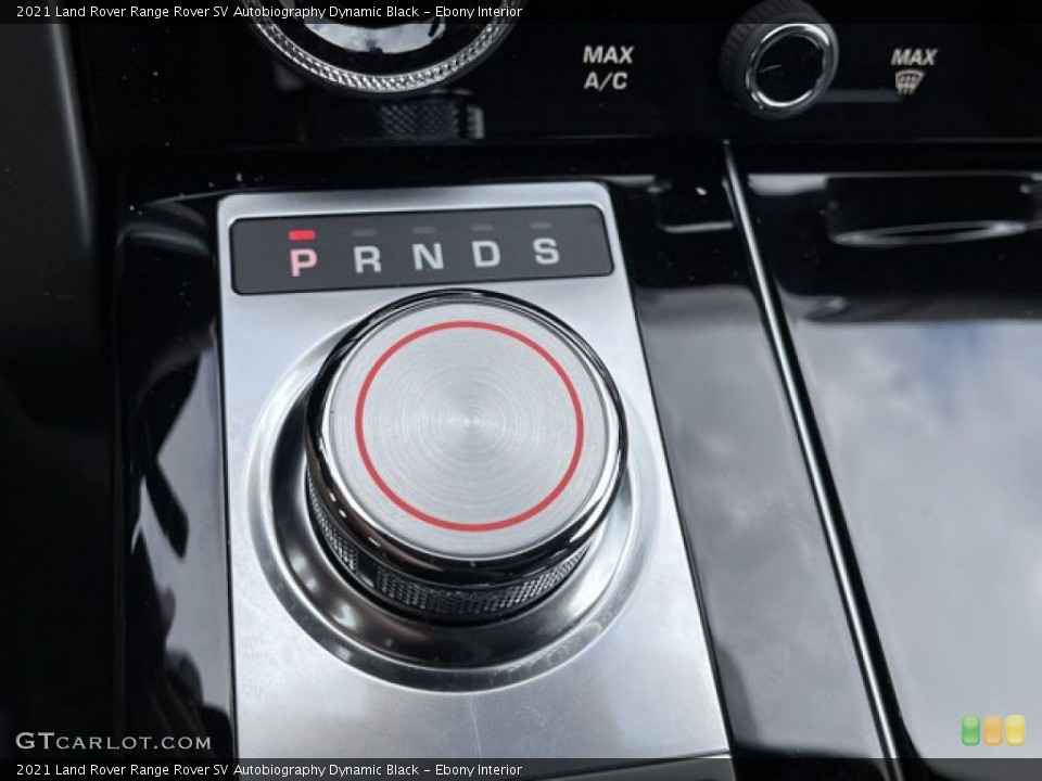Ebony Interior Transmission for the 2021 Land Rover Range Rover SV Autobiography Dynamic Black #141157596
