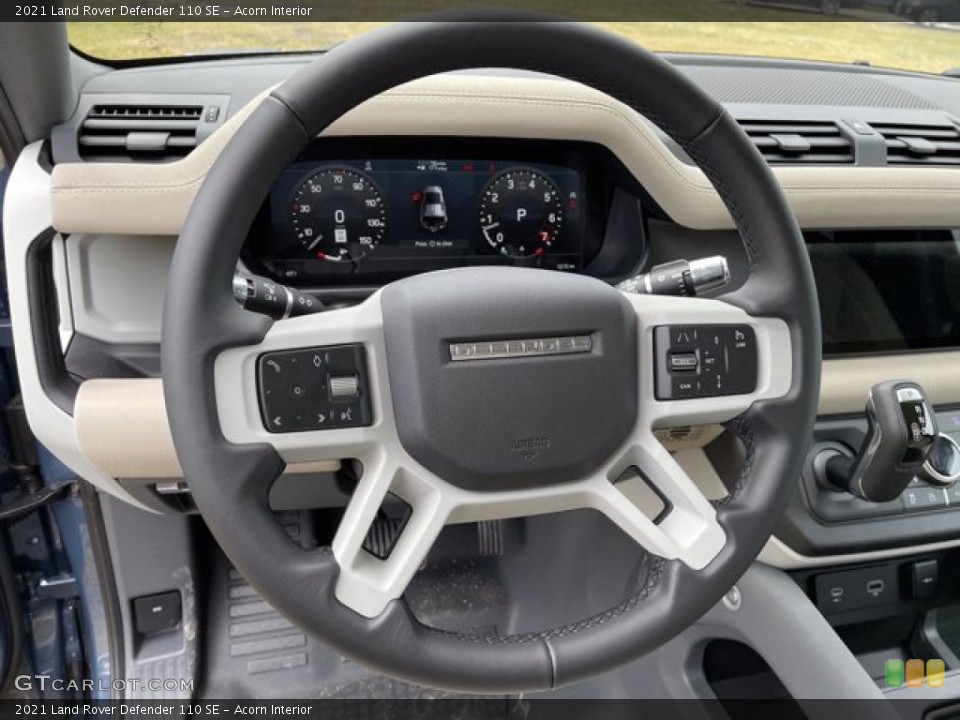 Acorn Interior Steering Wheel for the 2021 Land Rover Defender 110 SE #141157932