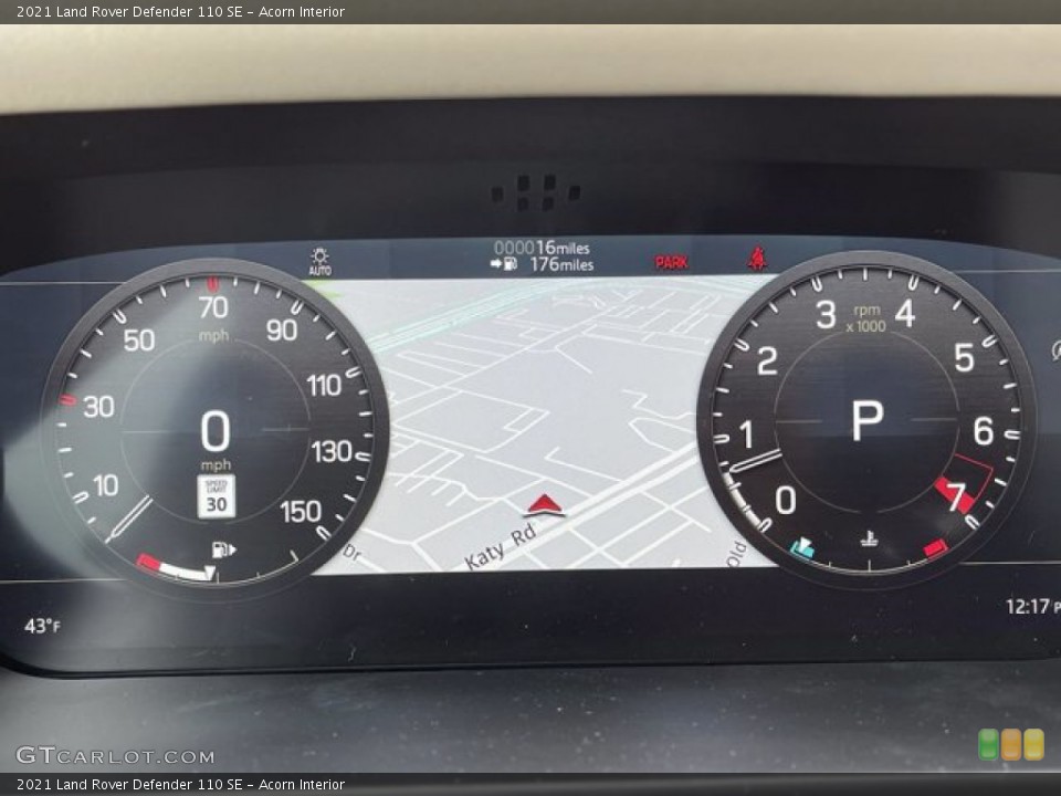 Acorn Interior Gauges for the 2021 Land Rover Defender 110 SE #141157944
