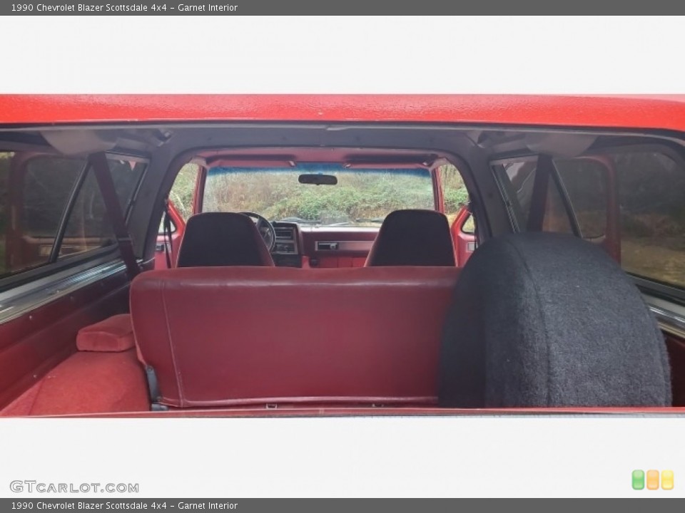 Garnet Interior Trunk for the 1990 Chevrolet Blazer Scottsdale 4x4 #141158590