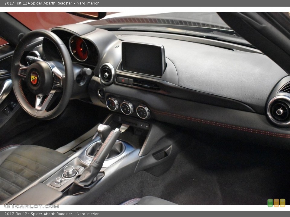 Nero Interior Dashboard for the 2017 Fiat 124 Spider Abarth Roadster #141159184