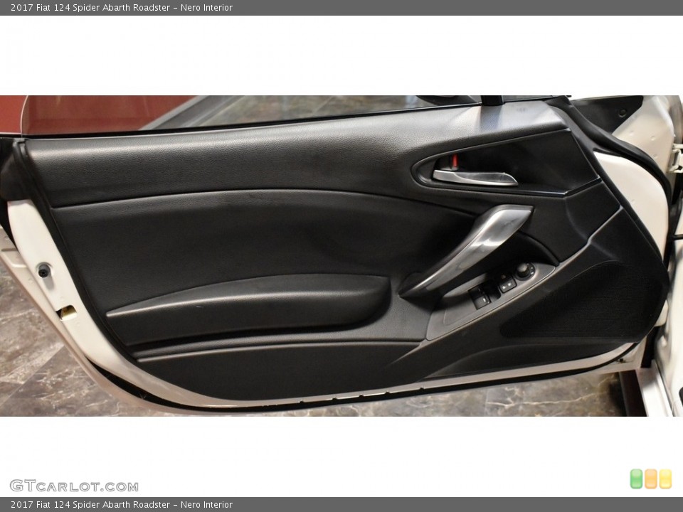 Nero Interior Door Panel for the 2017 Fiat 124 Spider Abarth Roadster #141159232