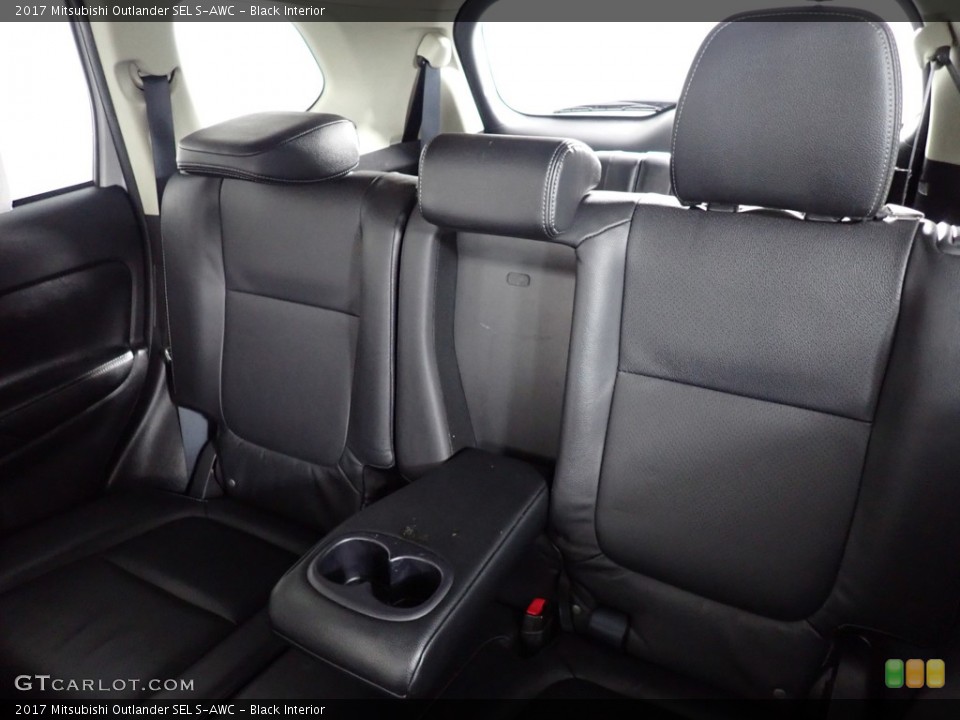 Black Interior Rear Seat for the 2017 Mitsubishi Outlander SEL S-AWC #141163822