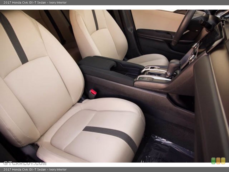 Ivory Interior Front Seat for the 2017 Honda Civic EX-T Sedan #141164936