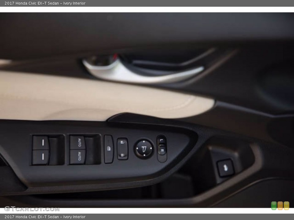Ivory Interior Door Panel for the 2017 Honda Civic EX-T Sedan #141165076