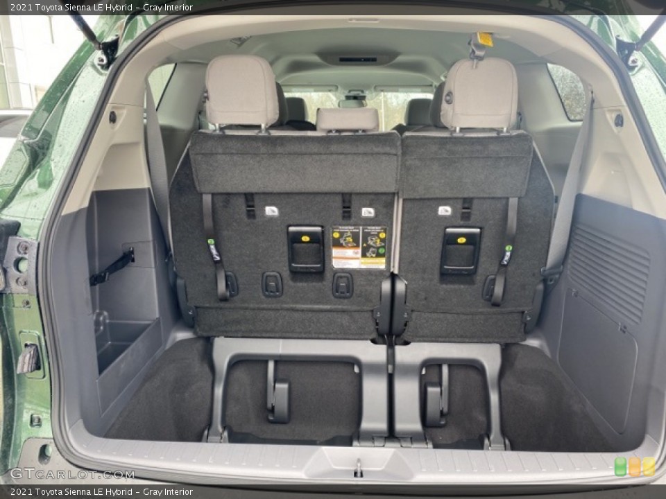 Gray Interior Trunk for the 2021 Toyota Sienna LE Hybrid #141169483
