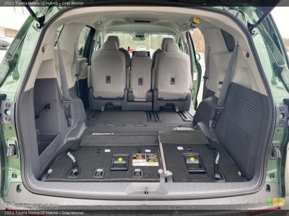 Gray Interior Trunk for the 2021 Toyota Sienna LE Hybrid #141169630