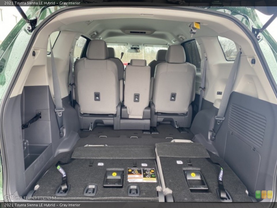 Gray Interior Trunk for the 2021 Toyota Sienna LE Hybrid #141169639