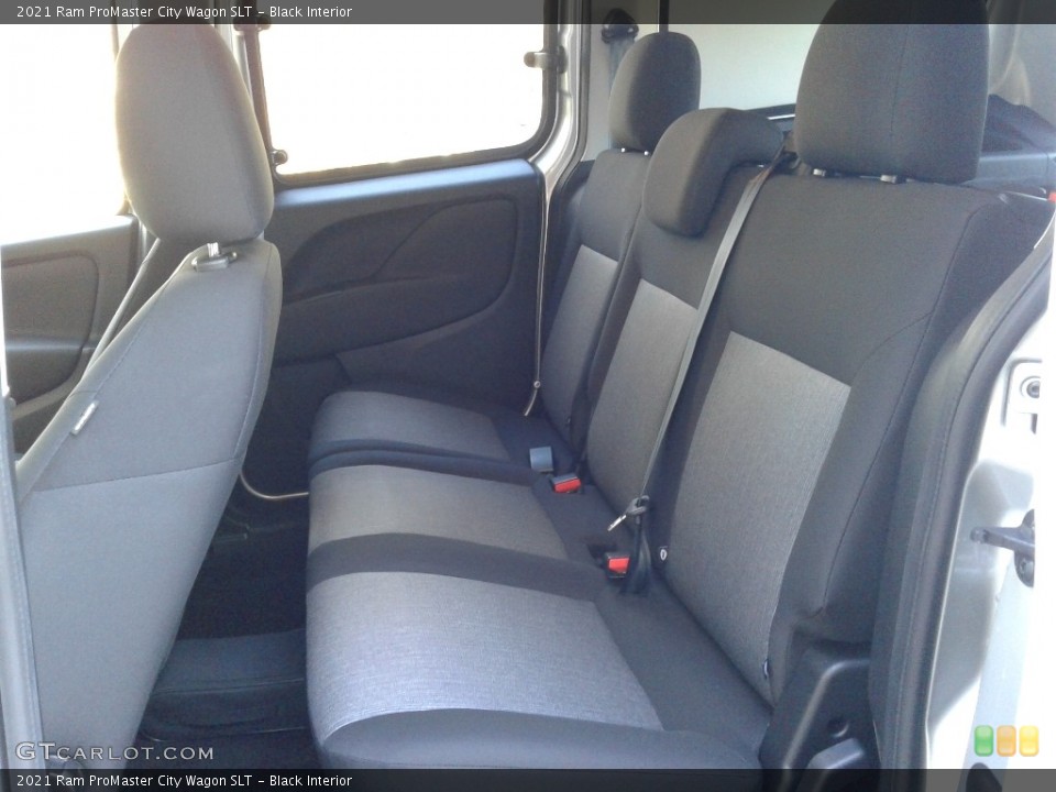 Black Interior Rear Seat for the 2021 Ram ProMaster City Wagon SLT #141173147