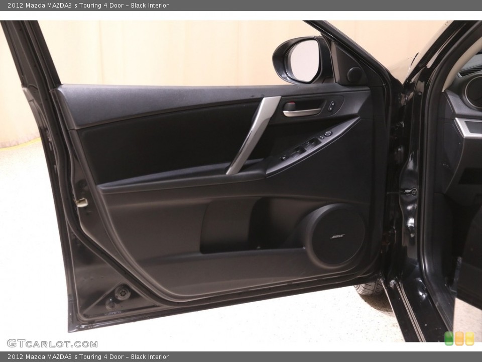 Black Interior Door Panel for the 2012 Mazda MAZDA3 s Touring 4 Door #141173996