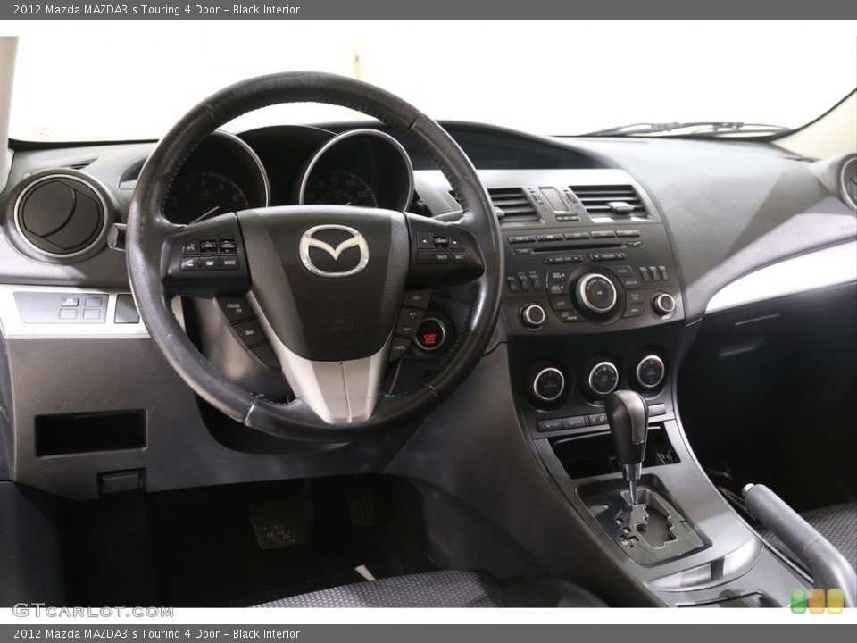 Black Interior Dashboard for the 2012 Mazda MAZDA3 s Touring 4 Door #141174035