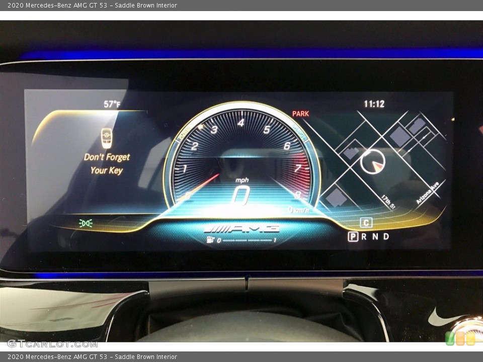 Saddle Brown Interior Gauges for the 2020 Mercedes-Benz AMG GT 53 #141174941