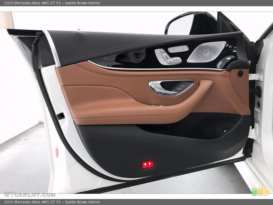 Saddle Brown Interior Door Panel for the 2020 Mercedes-Benz AMG GT 53 #141175076