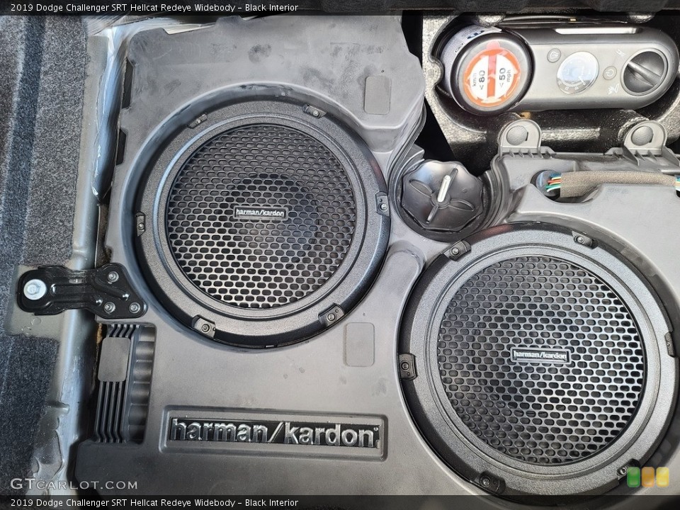 Black Interior Audio System for the 2019 Dodge Challenger SRT Hellcat Redeye Widebody #141181103