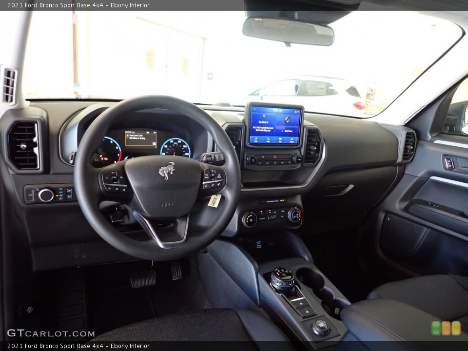Ebony Interior Photo for the 2021 Ford Bronco Sport Base 4x4 #141185092