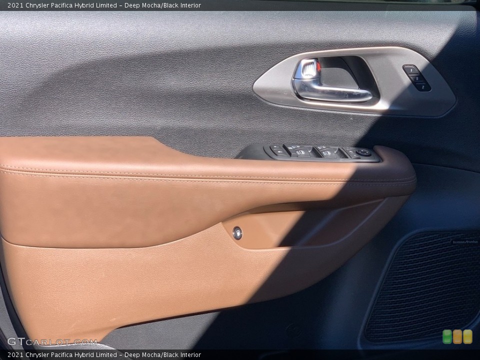 Deep Mocha/Black Interior Door Panel for the 2021 Chrysler Pacifica Hybrid Limited #141186193