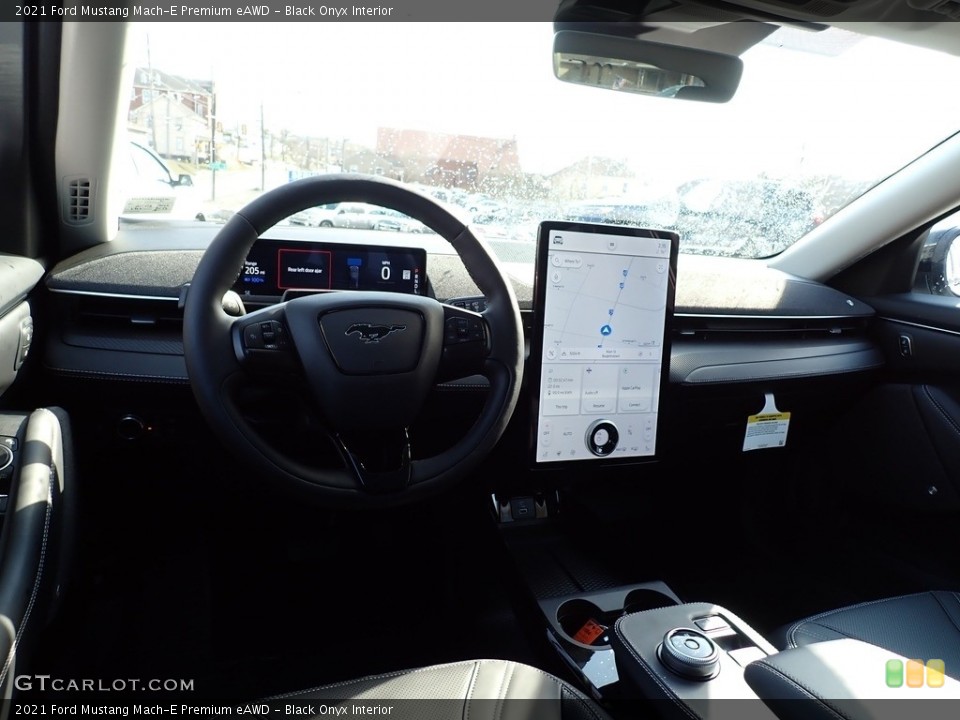 Black Onyx Interior Photo for the 2021 Ford Mustang Mach-E Premium eAWD #141192363