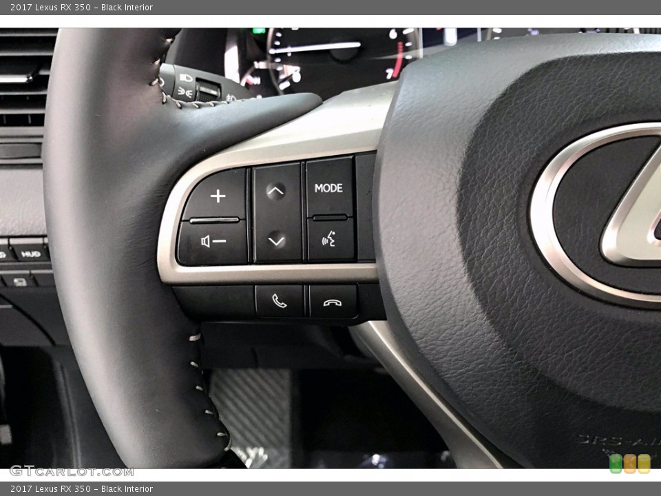 Black Interior Steering Wheel for the 2017 Lexus RX 350 #141193519