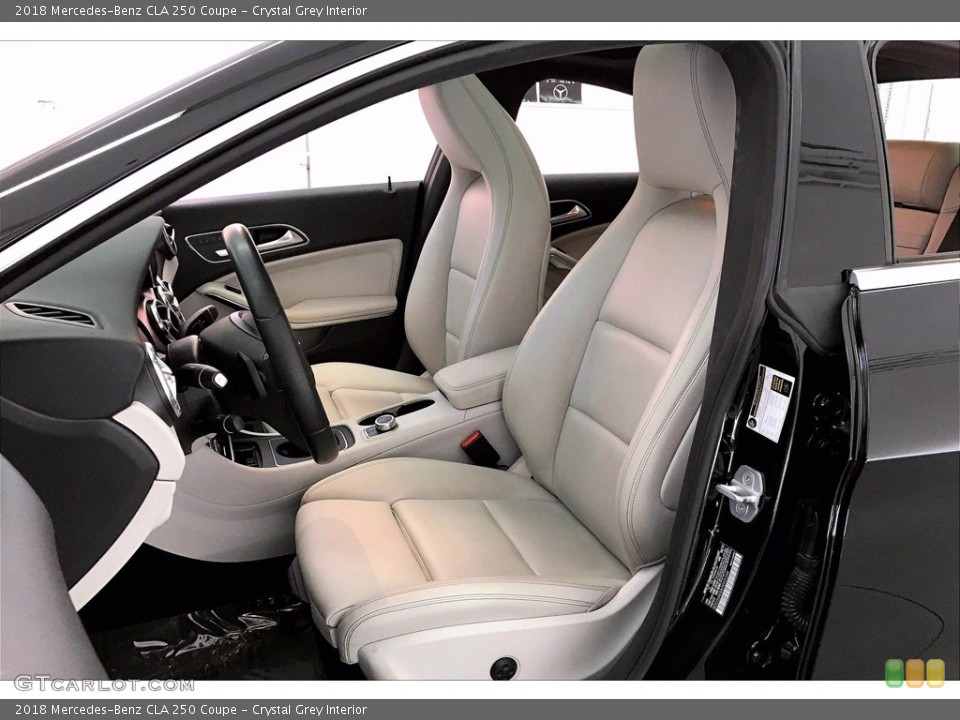 Crystal Grey Interior Front Seat for the 2018 Mercedes-Benz CLA 250 Coupe #141194194