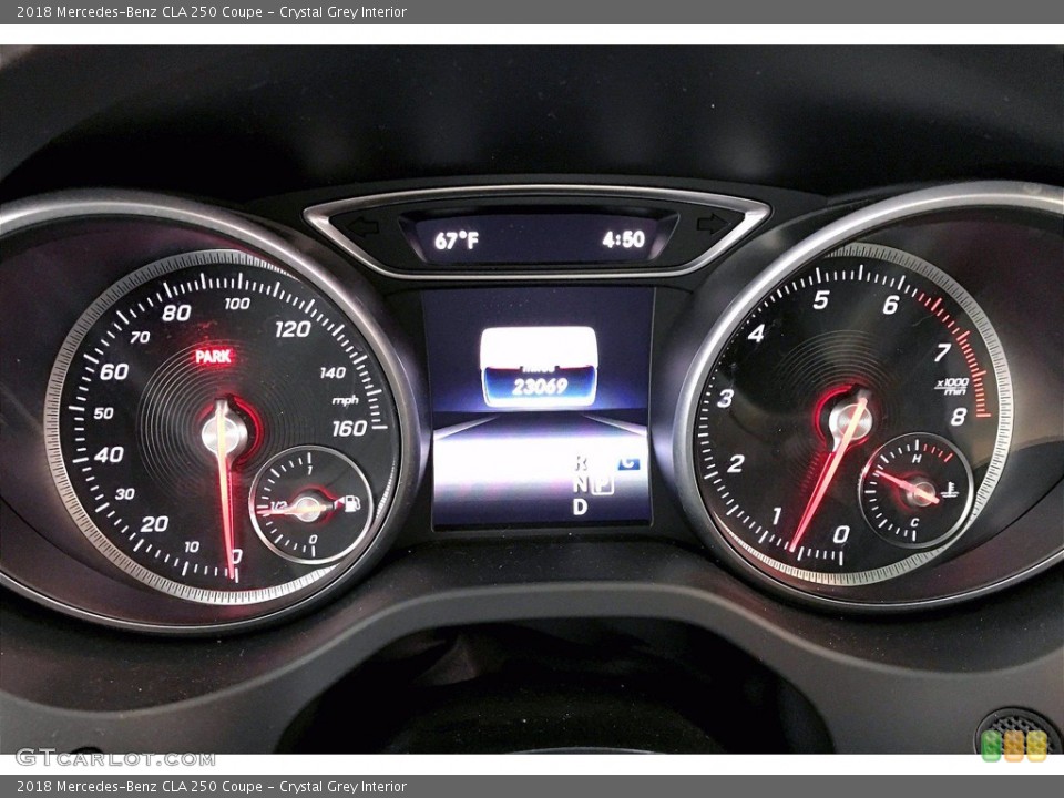 Crystal Grey Interior Gauges for the 2018 Mercedes-Benz CLA 250 Coupe #141194209