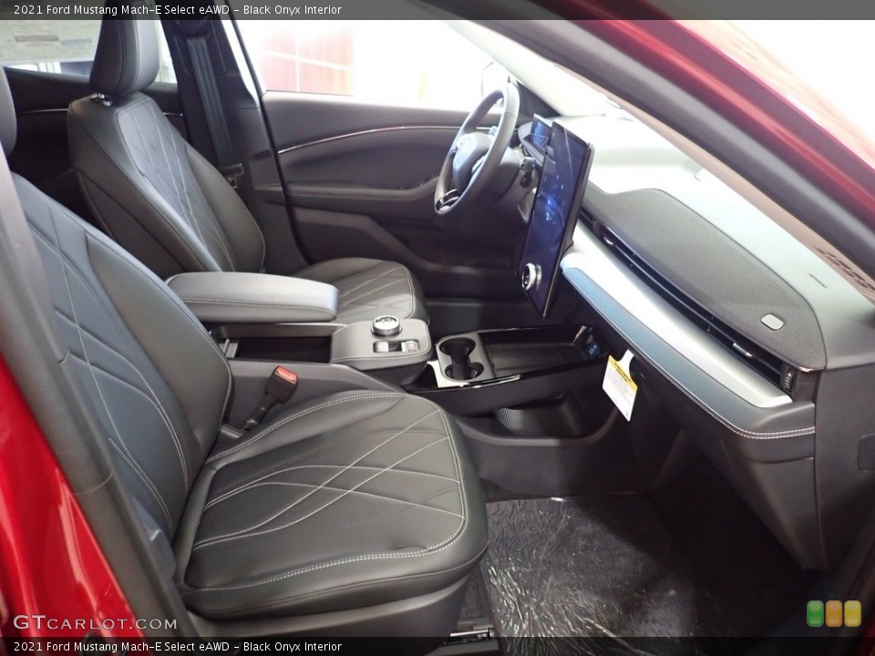 Black Onyx Interior Front Seat for the 2021 Ford Mustang Mach-E Select eAWD #141196492