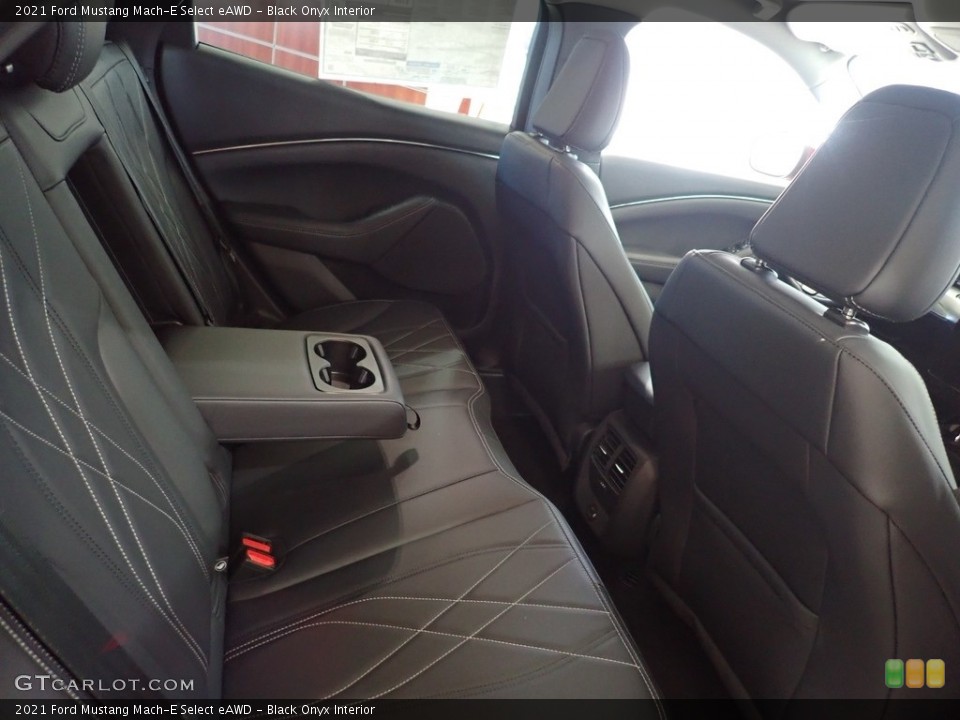 Black Onyx Interior Rear Seat for the 2021 Ford Mustang Mach-E Select eAWD #141196511