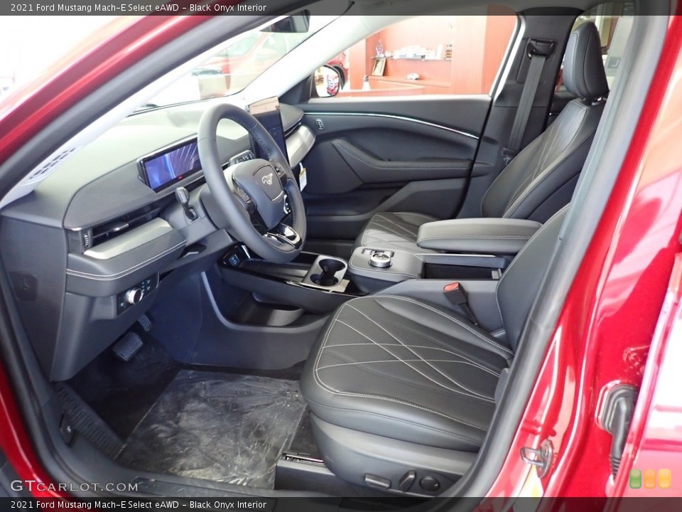 Black Onyx Interior Photo for the 2021 Ford Mustang Mach-E Select eAWD #141196559