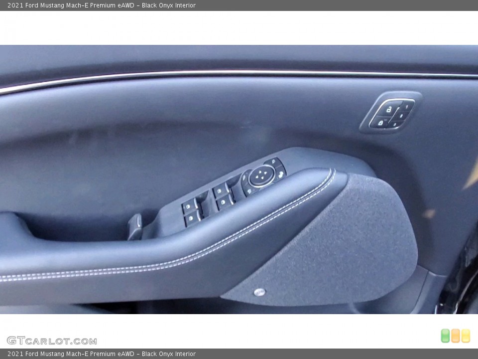 Black Onyx Interior Door Panel for the 2021 Ford Mustang Mach-E Premium eAWD #141197069