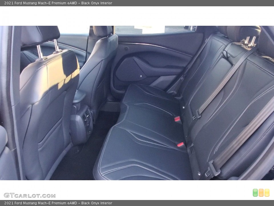 Black Onyx Interior Rear Seat for the 2021 Ford Mustang Mach-E Premium eAWD #141197192
