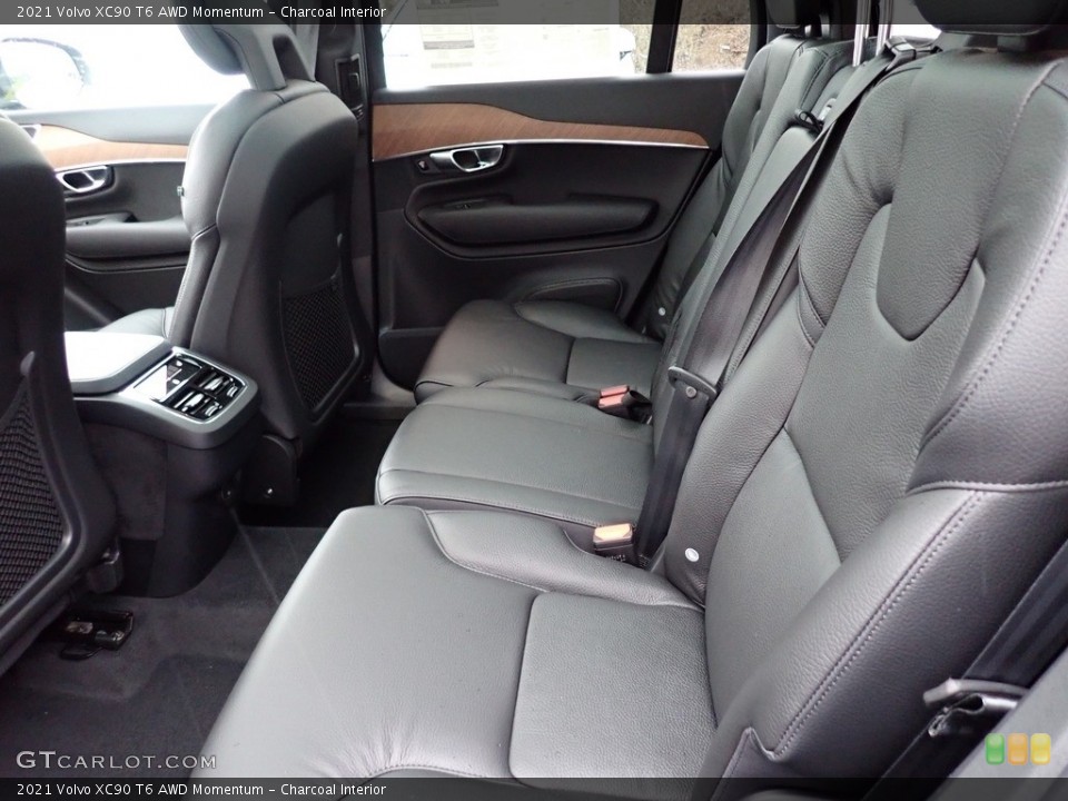 Charcoal Interior Rear Seat for the 2021 Volvo XC90 T6 AWD Momentum #141203084