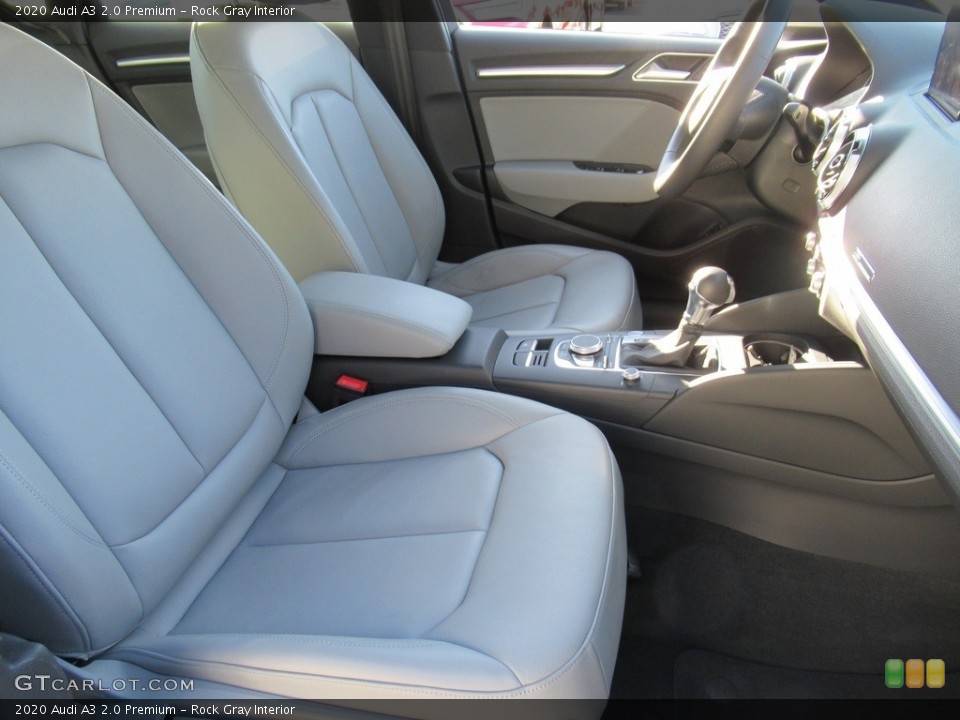 Rock Gray 2020 Audi A3 Interiors