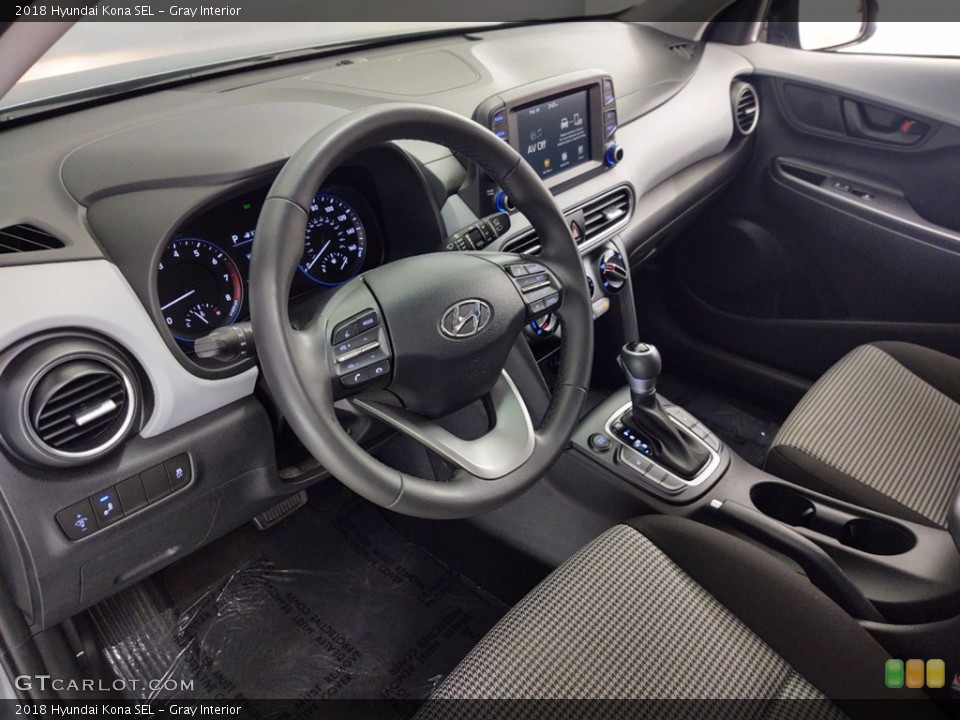 Gray Interior Photo for the 2018 Hyundai Kona SEL #141205997