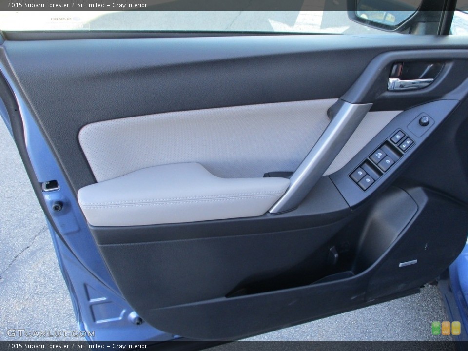 Gray Interior Door Panel for the 2015 Subaru Forester 2.5i Limited #141206046