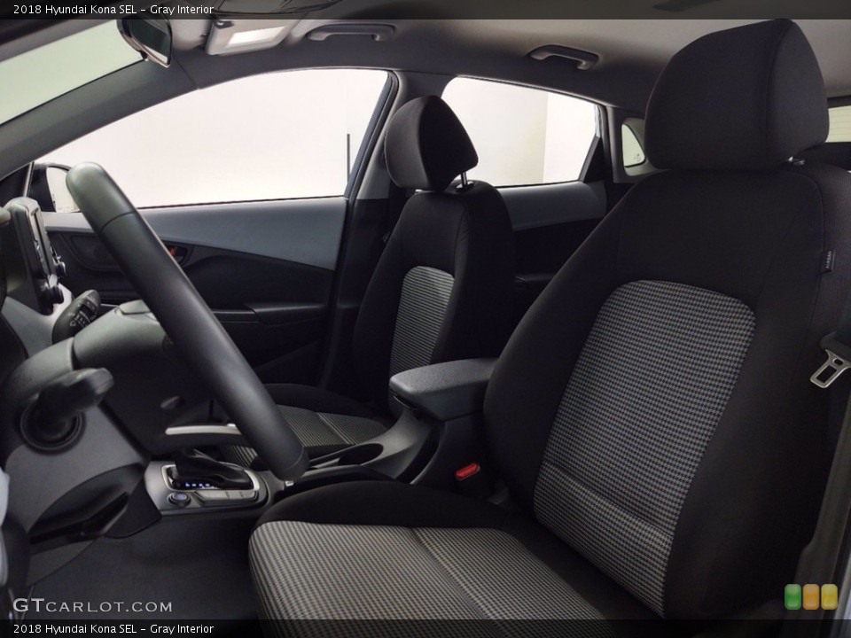 Gray Interior Front Seat for the 2018 Hyundai Kona SEL #141206087