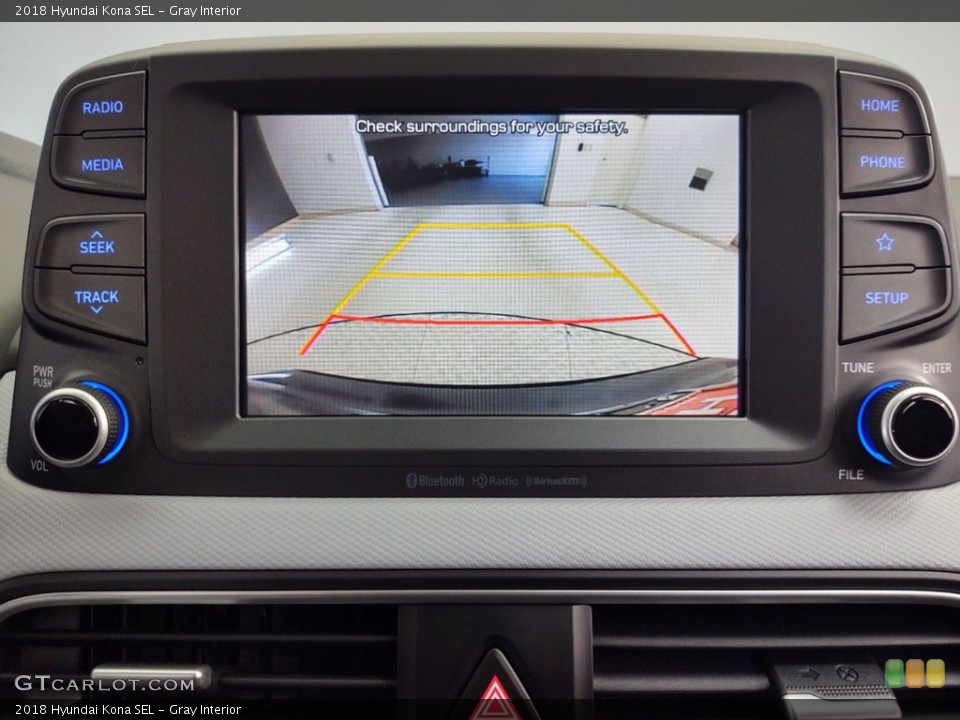 Gray Interior Controls for the 2018 Hyundai Kona SEL #141206312