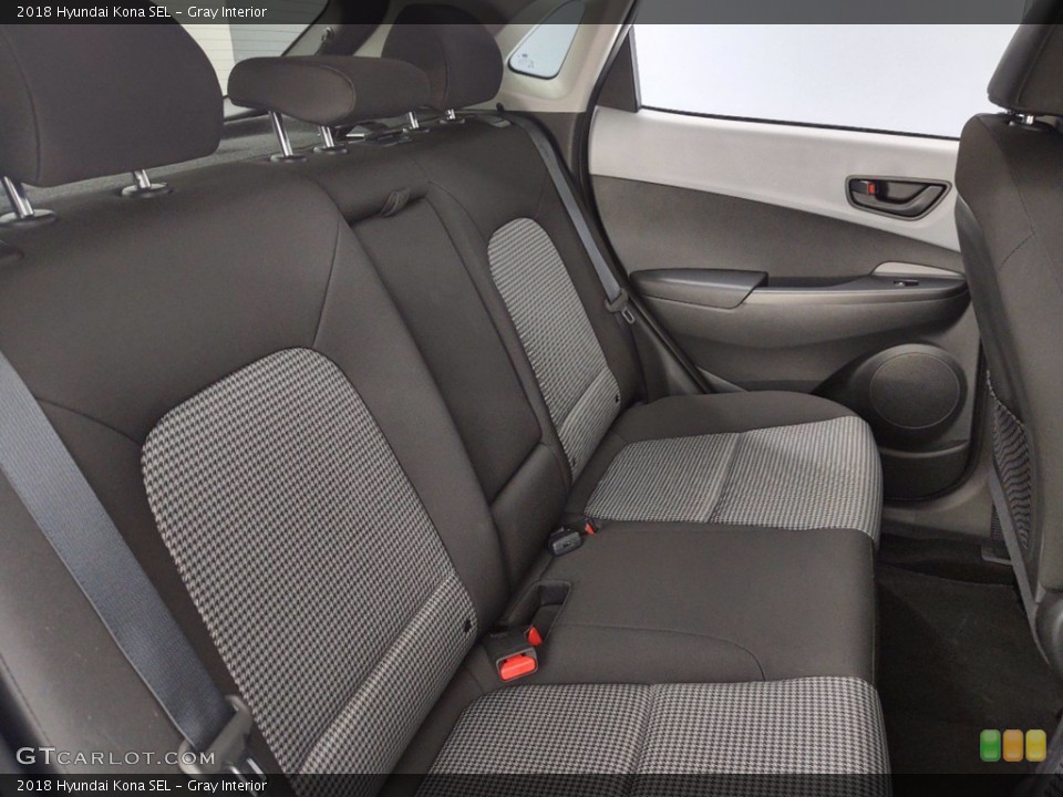 Gray Interior Rear Seat for the 2018 Hyundai Kona SEL #141206546