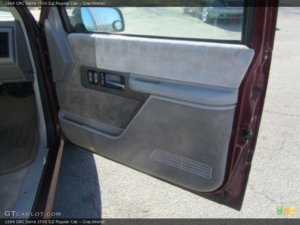 Gray Interior Door Panel for the 1994 GMC Sierra 1500 SLE Regular Cab #141208394