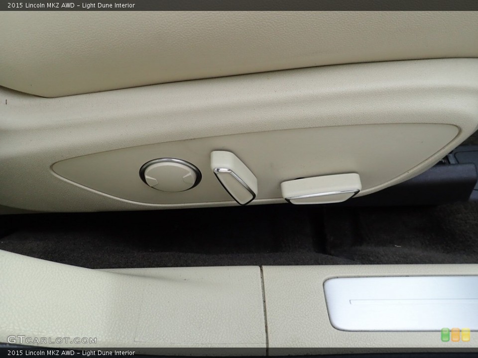 Light Dune Interior Front Seat for the 2015 Lincoln MKZ AWD #141215044